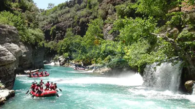 Wildwasser am Köprüçay
